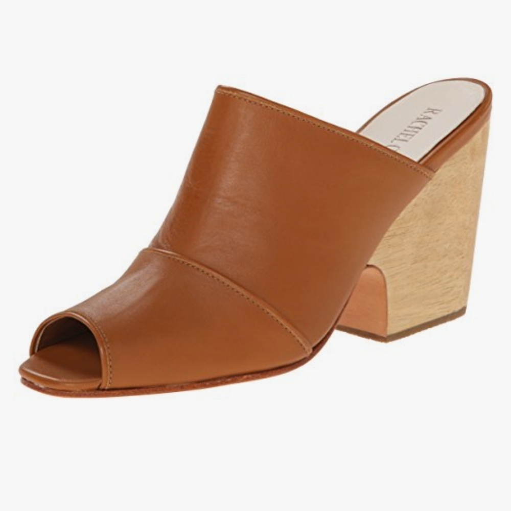 Rachel Comey Dahl Tan Leather Mules 7.5‎